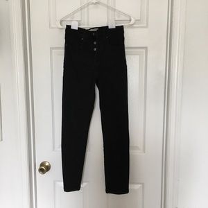 Everlane high rise slim straight skinny ankle jean